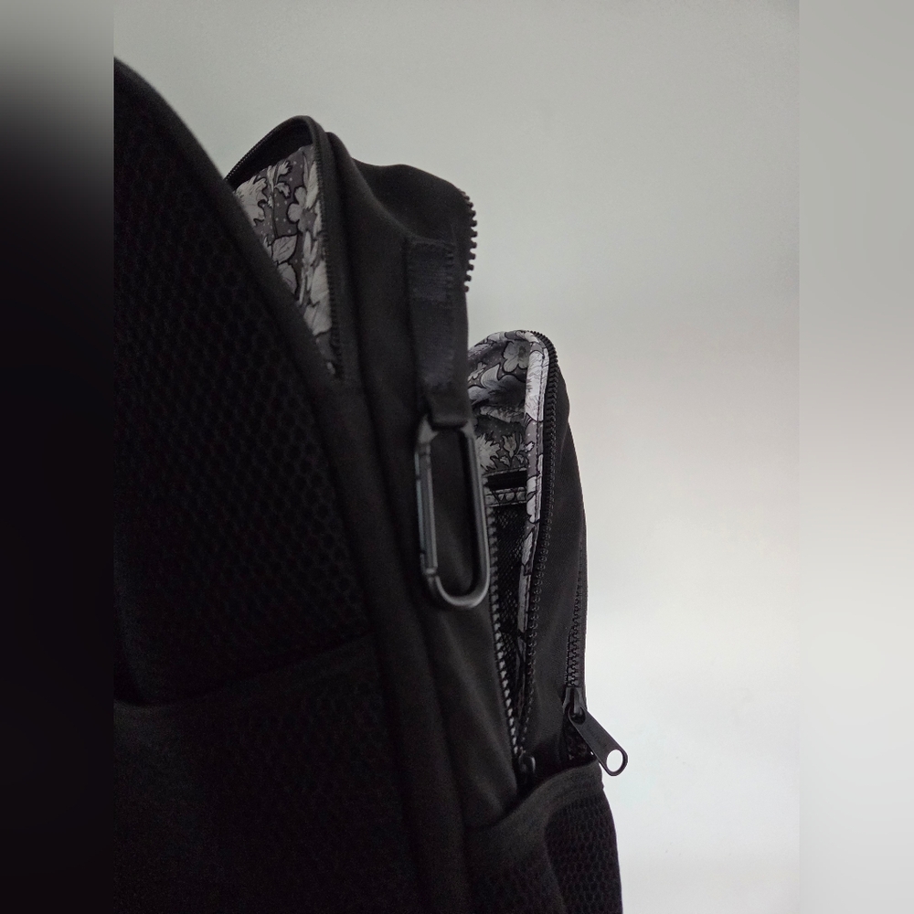 Vera Bradley Black Recycled Backpack - Picture 12 of 13